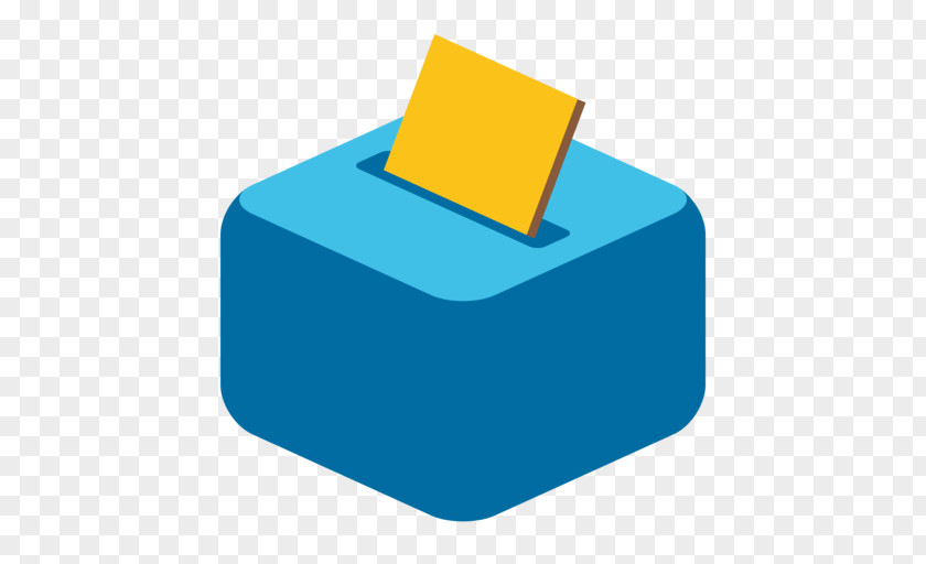 Emoji Ballot Box Blob Election PNG