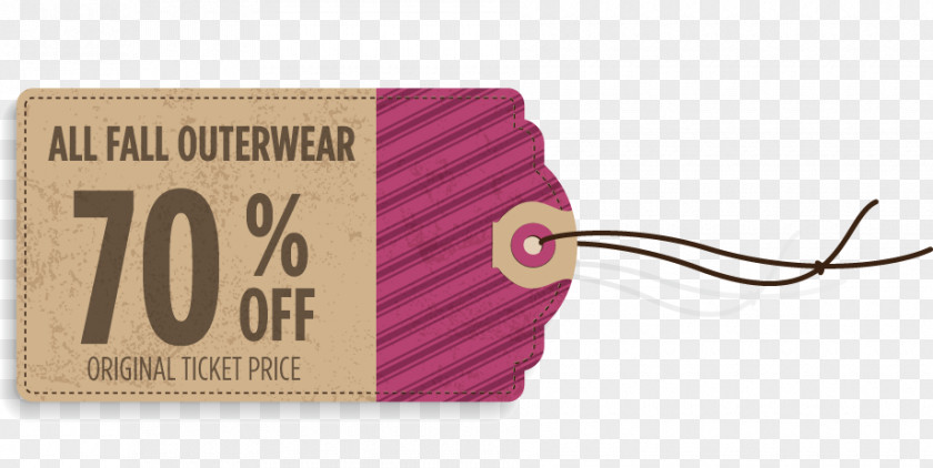 Fashion Coupon Brand Product Design Magenta PNG