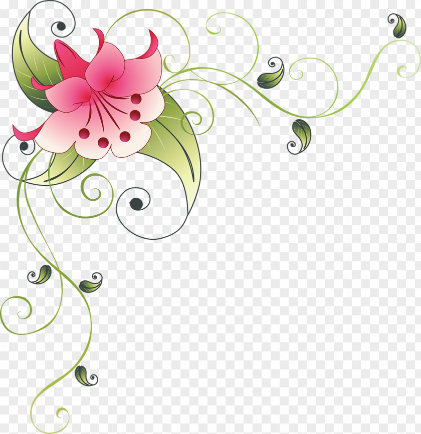 Flower Floral Design Border Flowers Clip Art PNG