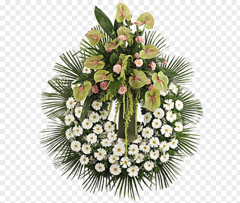Funeral Wreath Floral Design Flower Bouquet PNG
