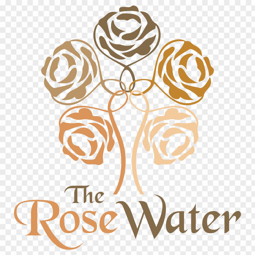Rose Water Brand Logo PNG