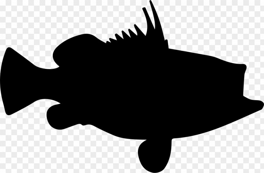 Silhouette Clip Art Vector Graphics Illustration Fish PNG