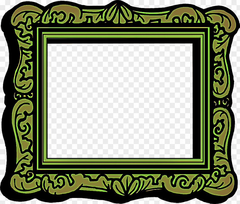 Visual Arts Interior Design Background Green Frame PNG