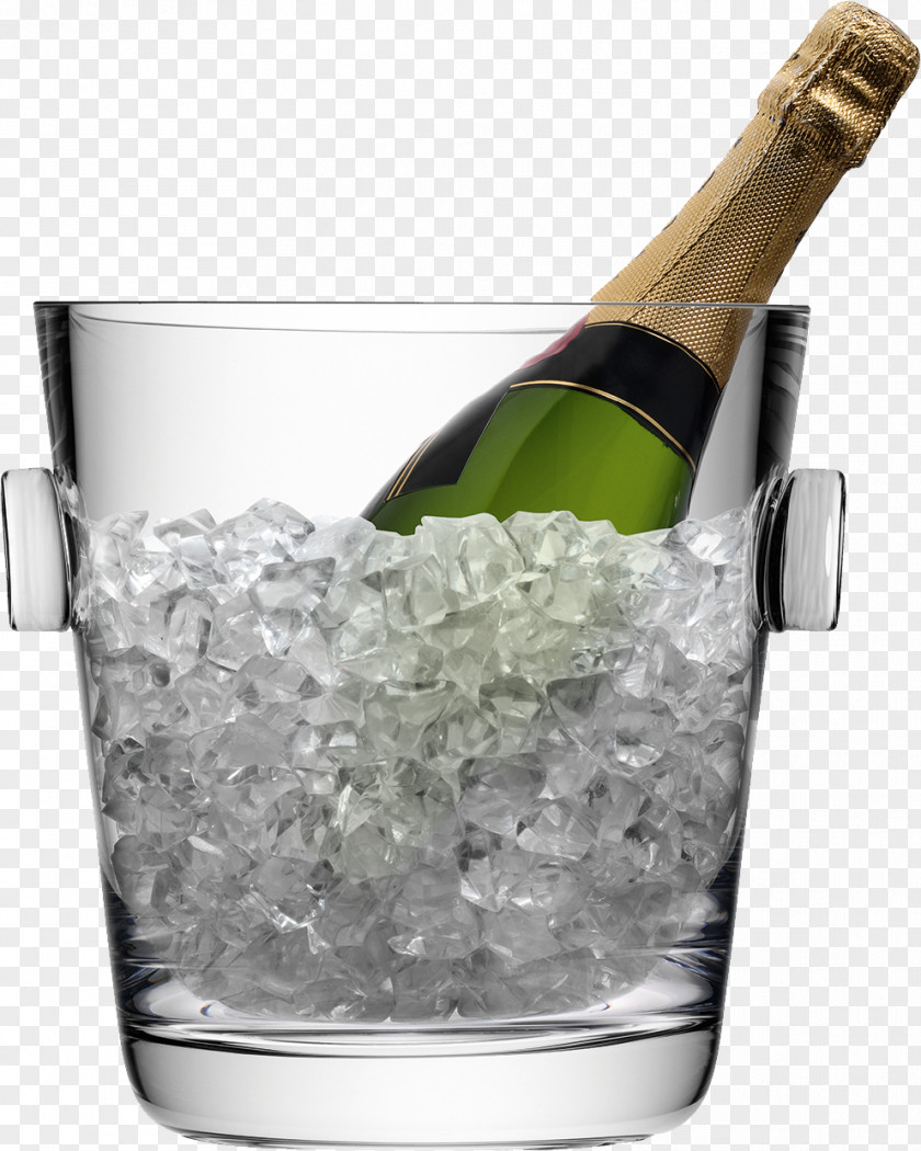 Champagne Glass Wine Bucket PNG