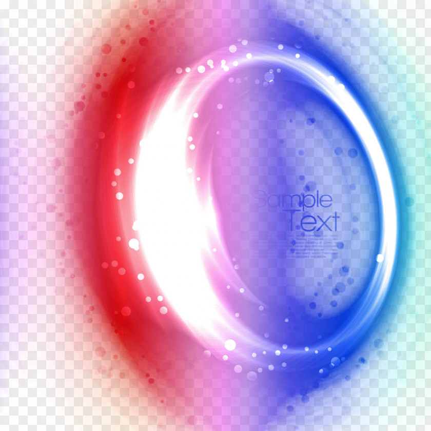 Colorful Fresh Circle Light Effect Elements Aperture Halo PNG