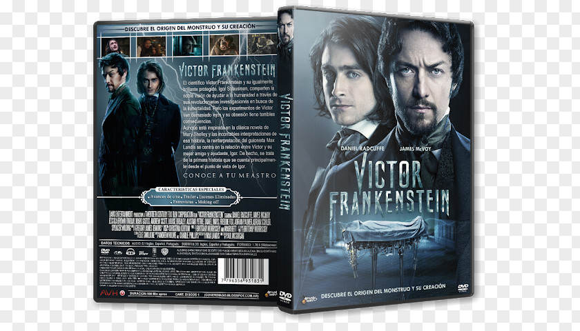 Dvd Natural Born Pranksters Victor Frankenstein Action Film 0 PNG
