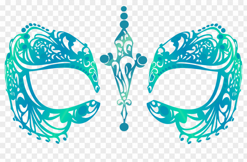 Mask Blue Headgear Tattoo Teal PNG