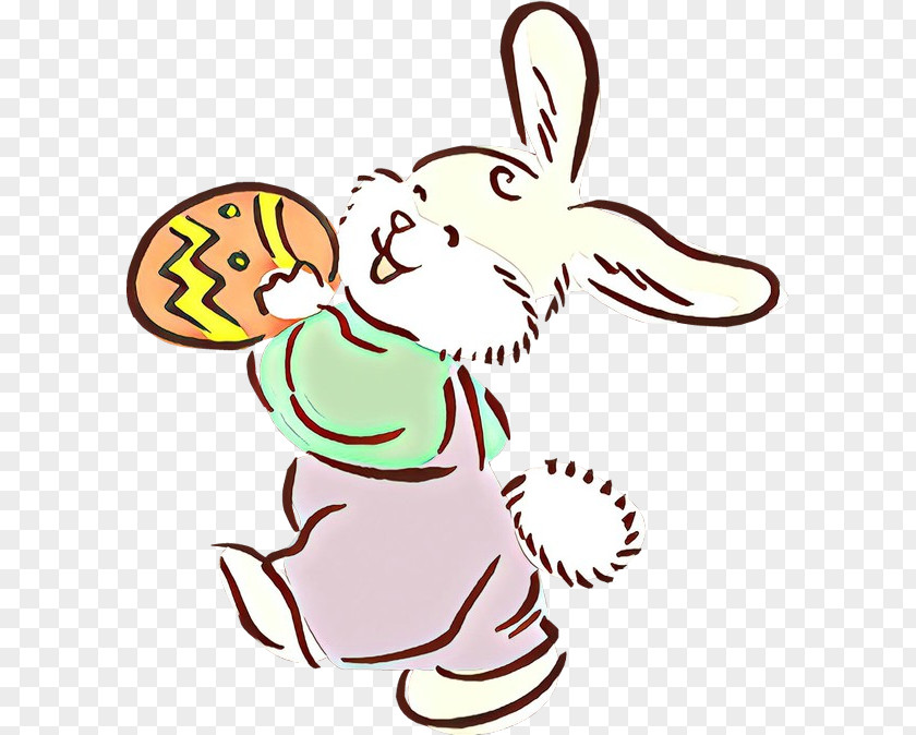Tail Ear Easter Bunny Background PNG