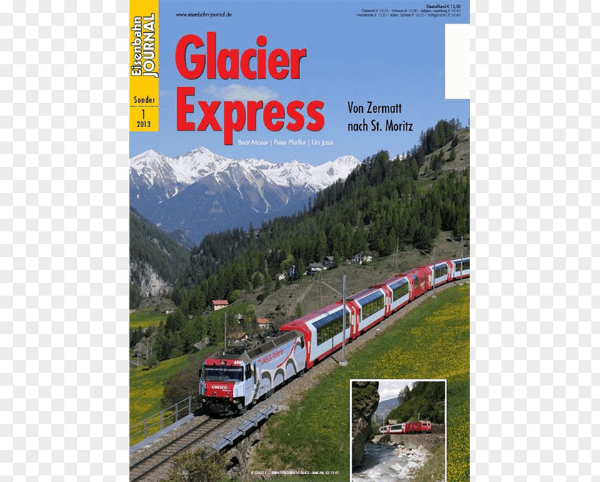 Train Glacier Express Der Glacier-Express: Von St. Moritz Nach Zermatt Bernina Railway PNG
