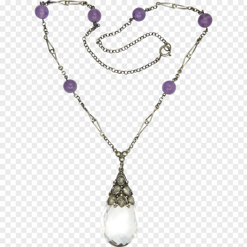 Amethyst Necklace Jewellery Charms & Pendants Bead PNG