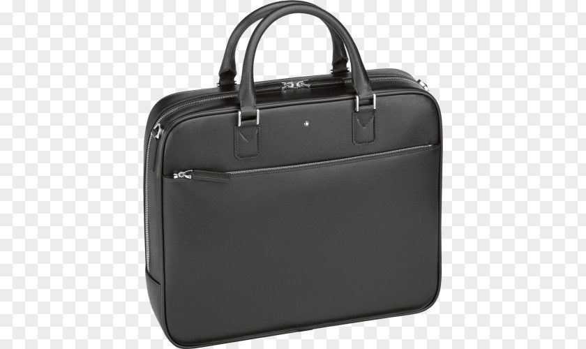 Laptop Bag Montblanc Meisterstück Briefcase Leather PNG