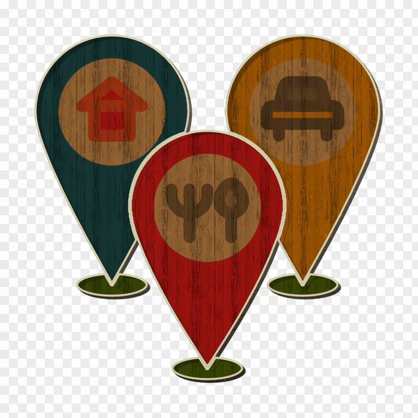 Navigation Icon Place Location Pin PNG