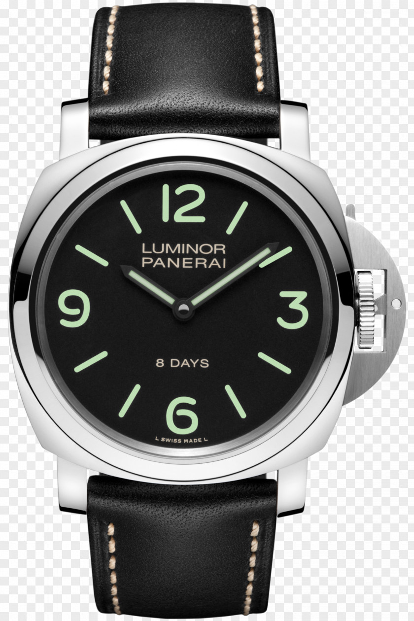 Watch Panerai Men's Luminor Marina 1950 3 Days Base 8 Acciaio Jewellery PNG