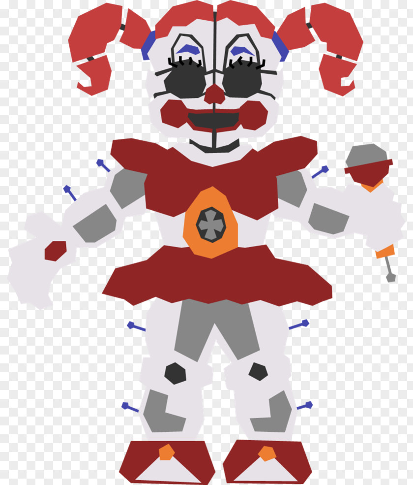 Clown Five Nights At Freddy's: Sister Location Freddy's 4 Infant Circus PNG