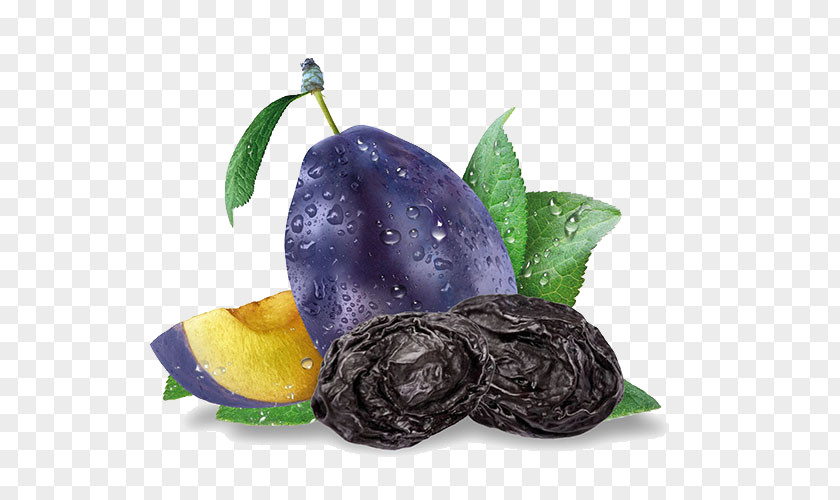 Dried Plum Prune Common Food Fruit PNG