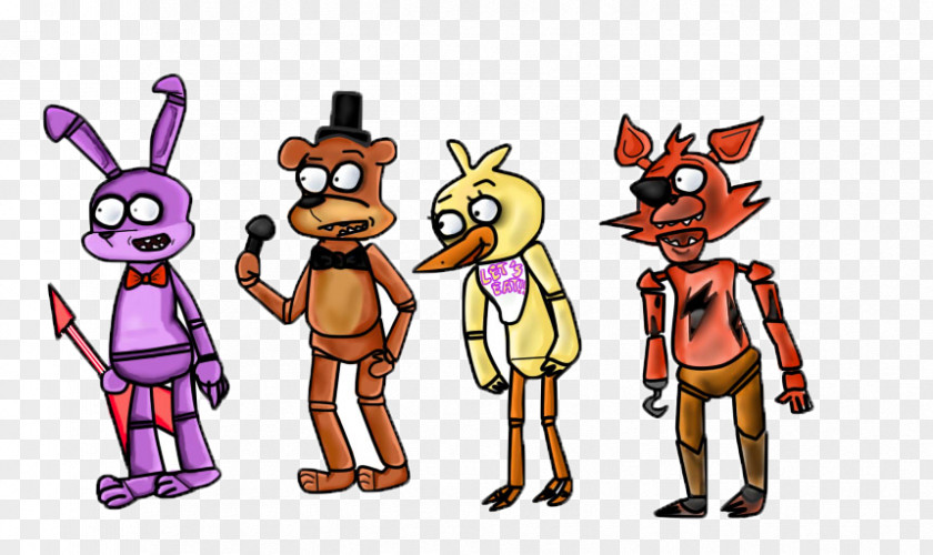 Five Nights At Freddy's Series 2 3 4 Drawing PNG