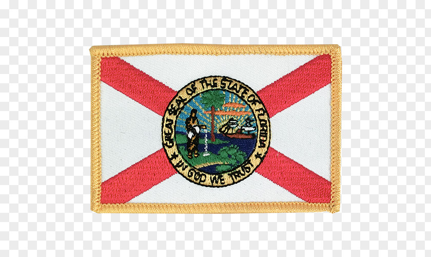 Flag Of Florida Fahne Patch PNG