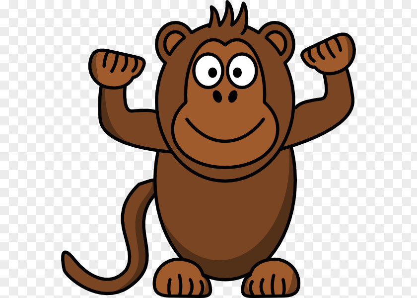 Monkey Baby Monkeys Cartoon Clip Art PNG