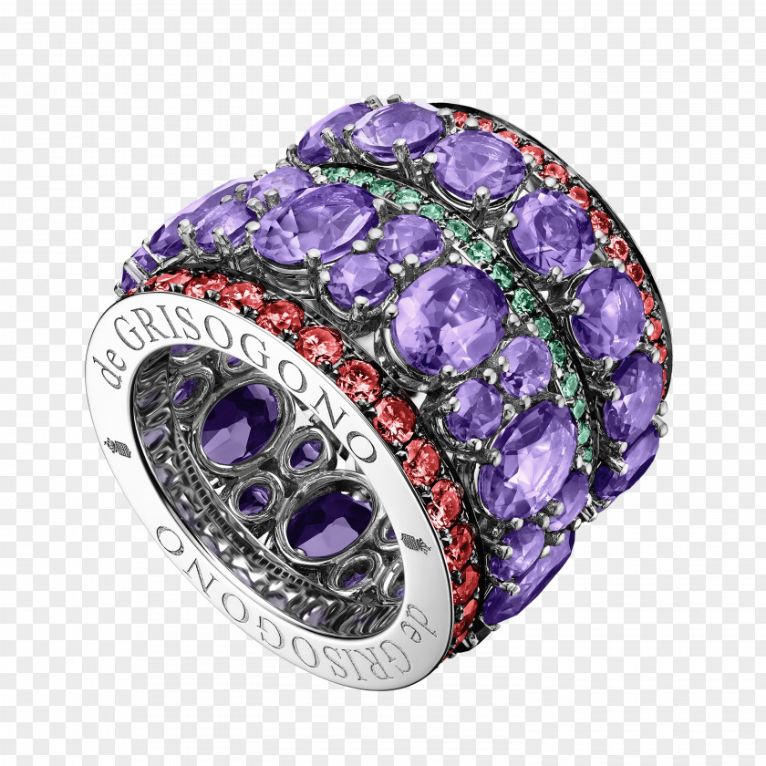 Ring Amethyst De Grisogono Jewellery Color PNG
