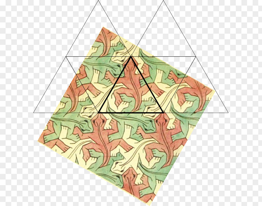 Escher Drawing Tessellation Person Work Of Art PNG