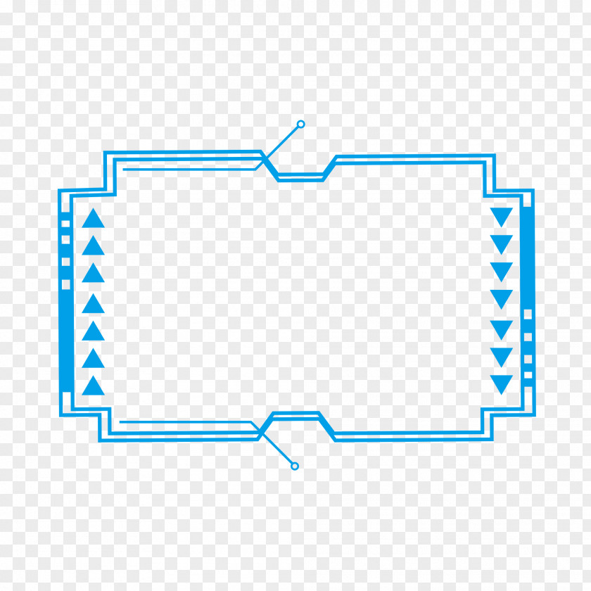 Rectangle Diagram Border Line Design PNG
