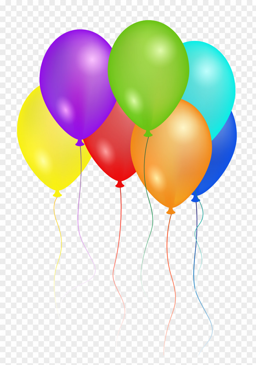 Birthday Party Balloons Cake Wish Balloon Clip Art PNG