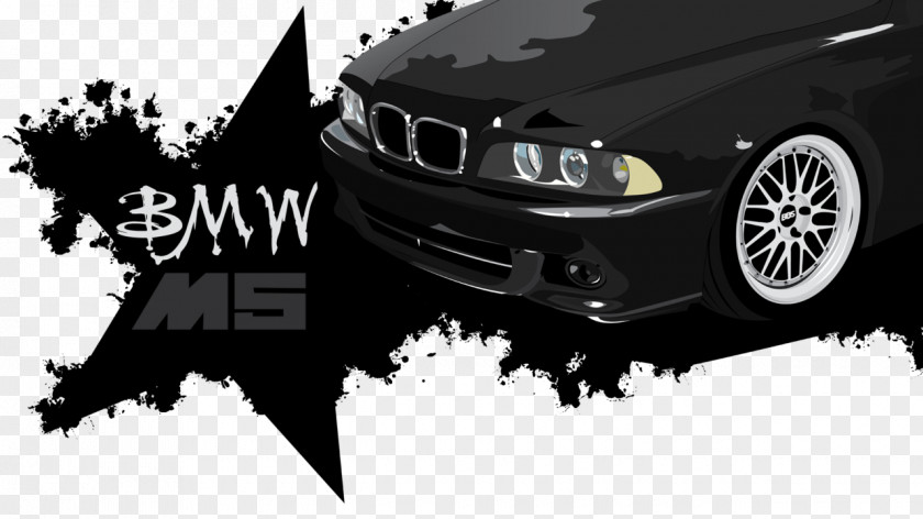 BMW M5 Bumper Car PNG