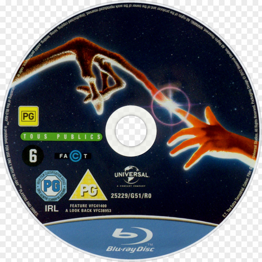 Extra Terrestrial Blu-ray Disc Extraterrestrial Life Film Compact 4K Resolution PNG