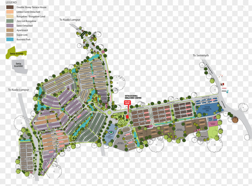 Master Plan Setia Ecohill Sdn Bhd House S P Engineering PNG