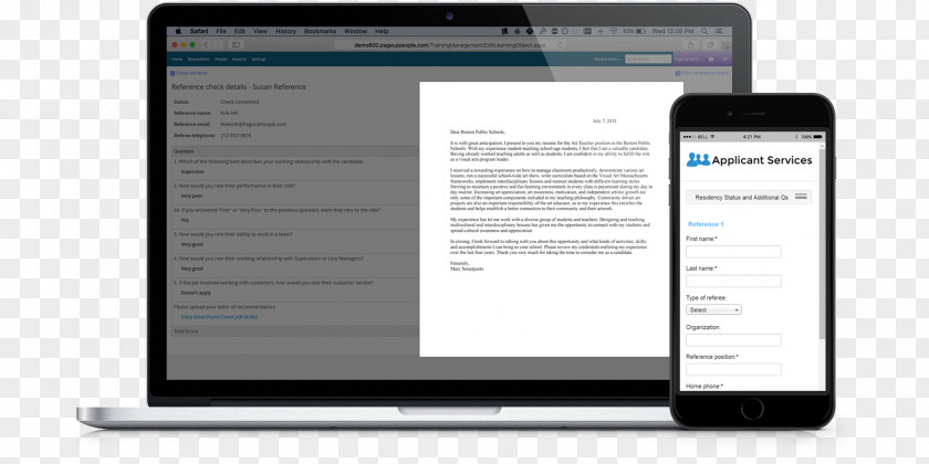 Talent Management Computer Program Recommendation Letter Cover Education PNG