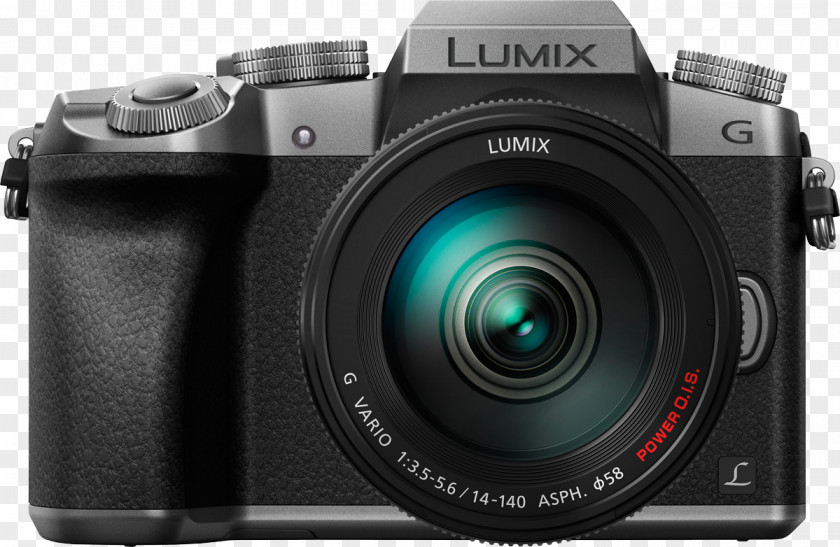 Camera Mirrorless Interchangeable-lens Panasonic Lumix DMC-G7 PNG