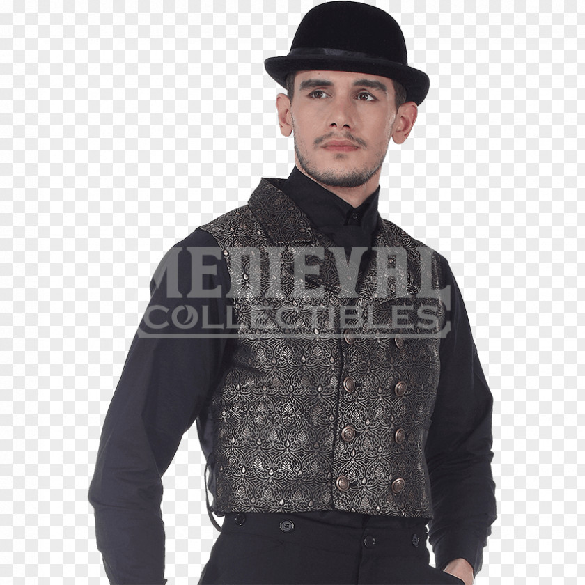 Jacket Leather Gilets Sleeve Formal Wear Hood PNG