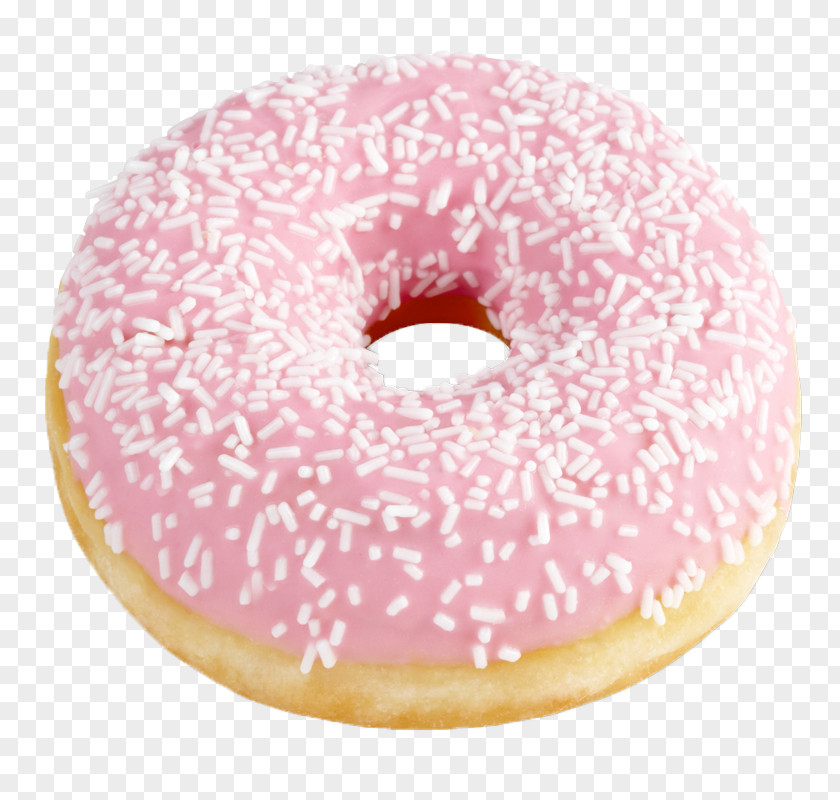 Pink Donut Donuts Bakery Cheesecake Muffin Croissant PNG