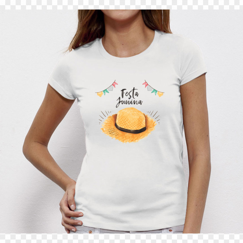 T-shirt Woman Top Sleeve PNG