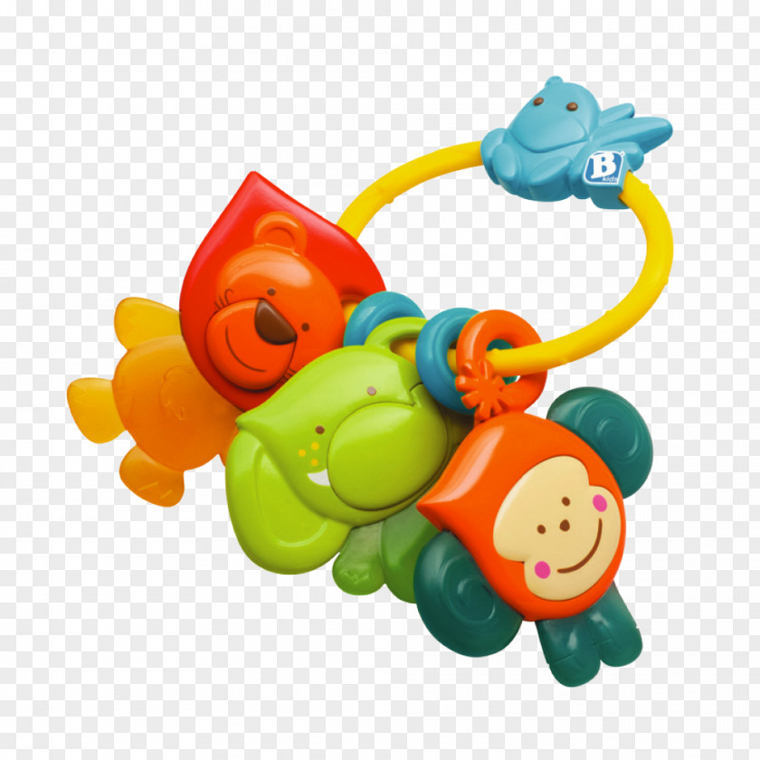 Baby Rattle Toys B Kids And Teeth Elephant Teether Teething Safari Pals BKids : Infant PNG