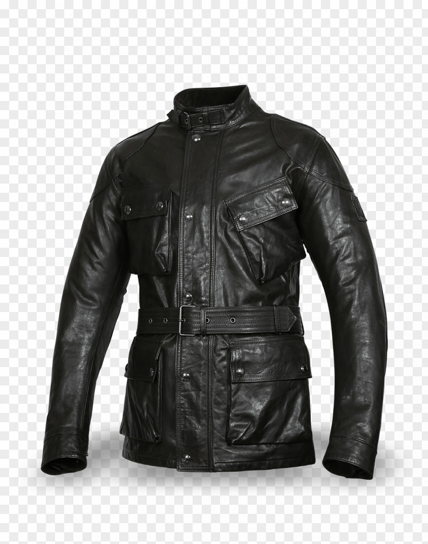 Black Panther Icon Leather Jacket Material M PNG