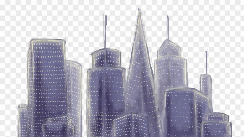 City Landscape Skyline PNG