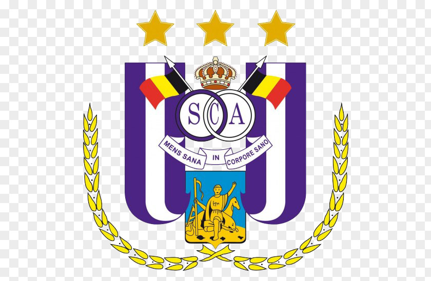 Emblem R.S.C. Anderlecht UEFA Champions League Belgian First Division A Club Brugge KV PNG