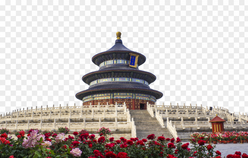Temple Of Heaven Summer Palace Forbidden City Great Wall China Zhengyangmen PNG