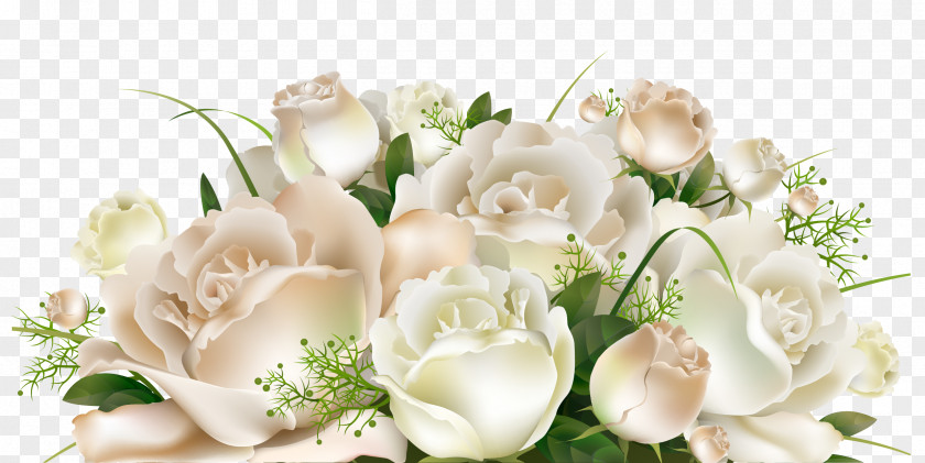 White Roses PNG