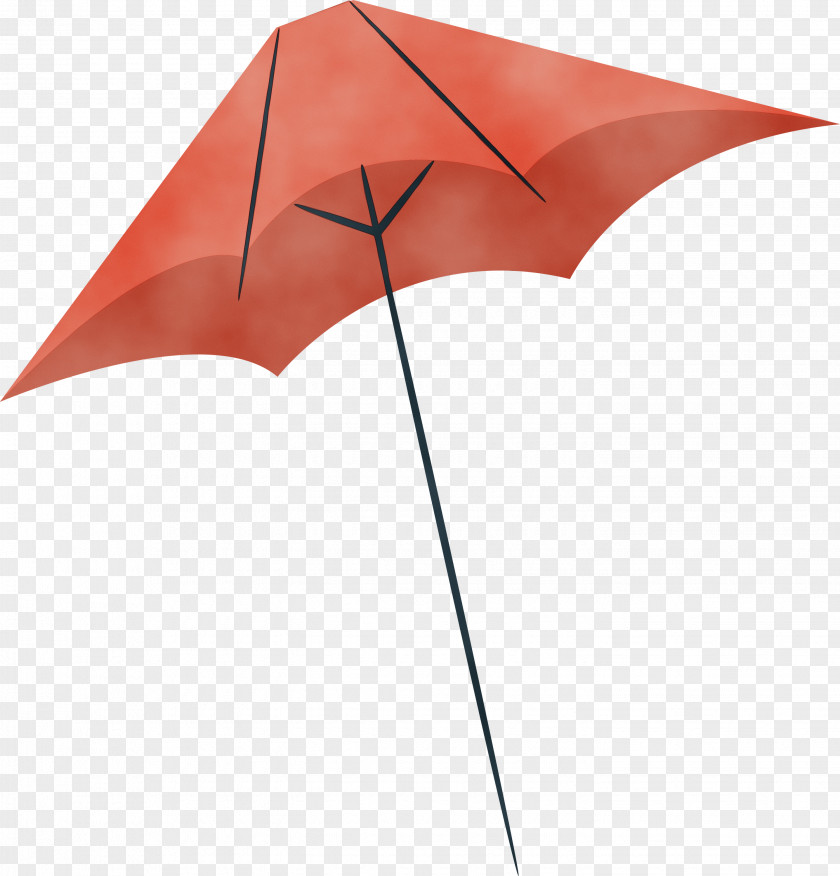 Angle Umbrella Line Orange S.a. PNG