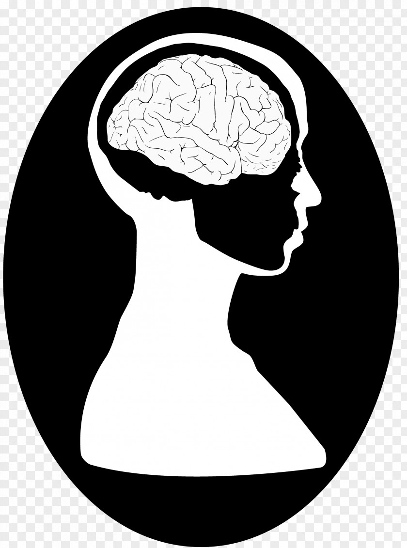 Brain Human Head Silhouette Body PNG