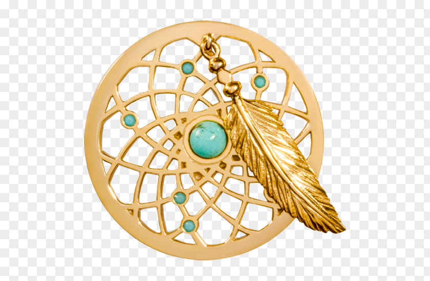 Dreamcatcher Turquoise Jewellery Gold Plating PNG