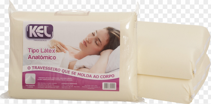 Mattress Pillow Anatomy Latex Memory Foam PNG