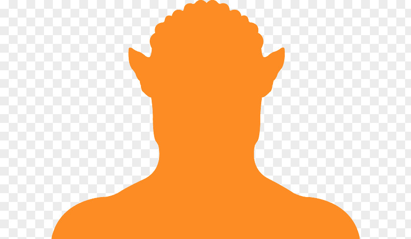 Physical Fitness Silhouette Orange PNG