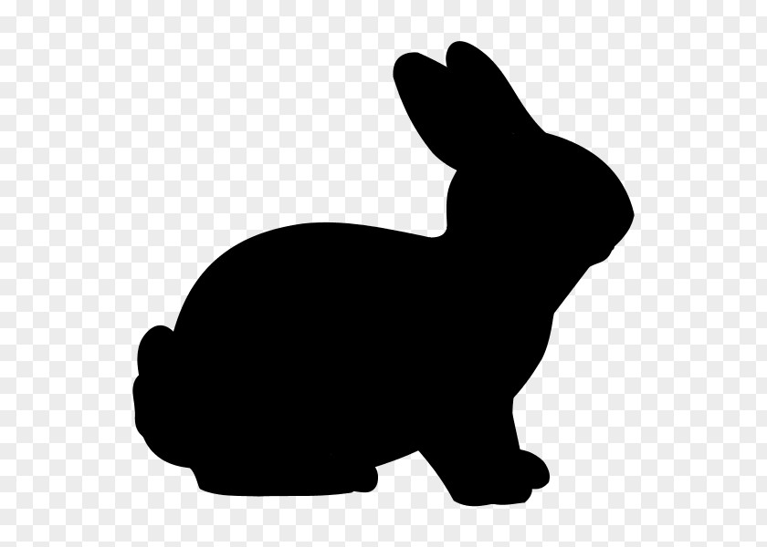 Rabbit Easter Bunny Silhouette Clip Art PNG