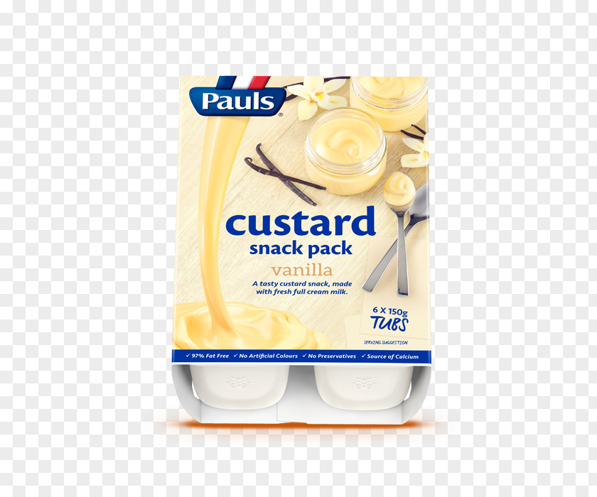 Vanilla Custard Cream Milk Pauls PNG
