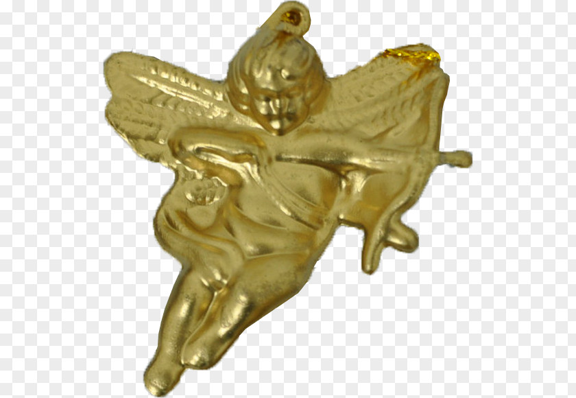 Brass 01504 Bronze Gold Angel M PNG