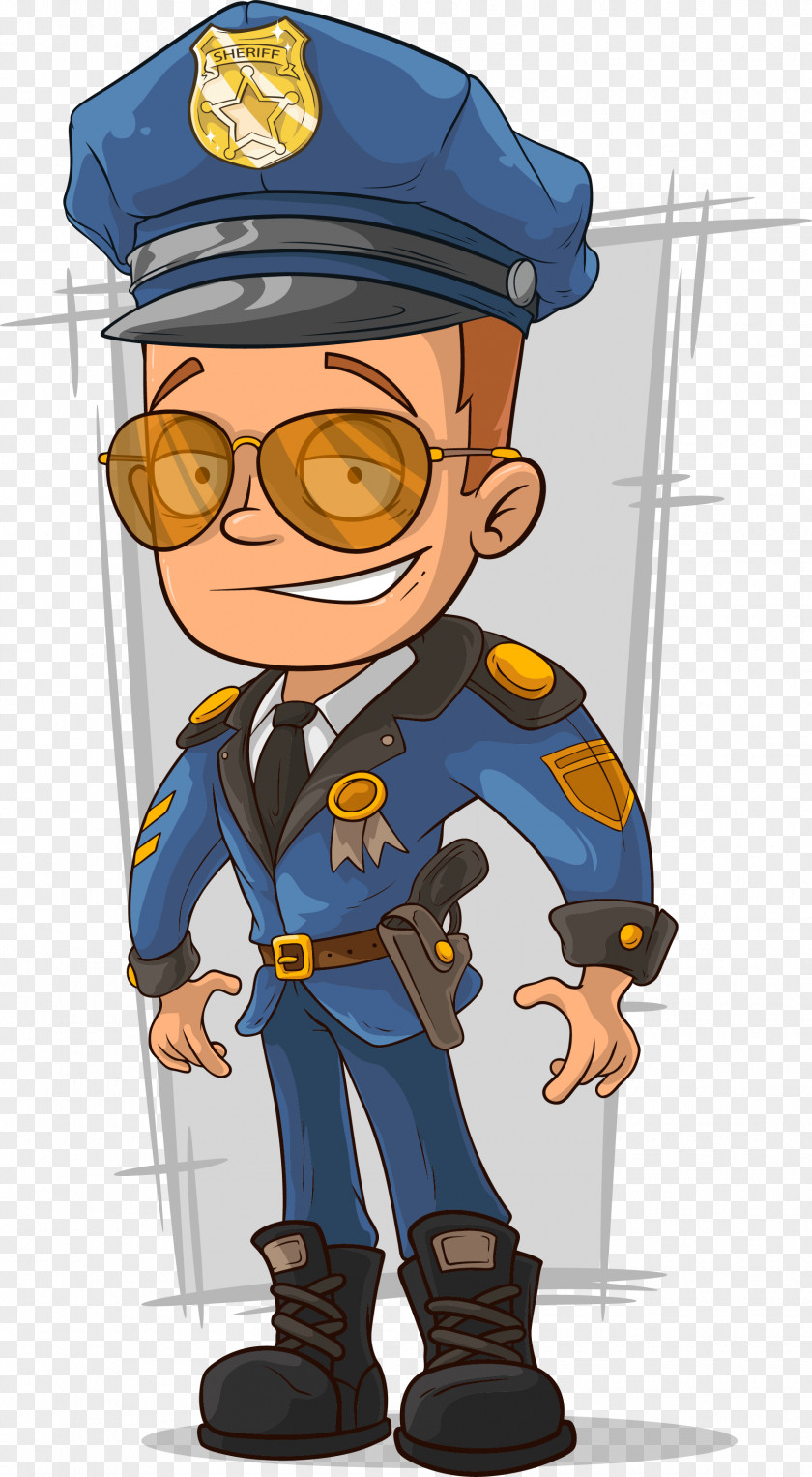 Cartoon Police Officer Royalty-free PNG