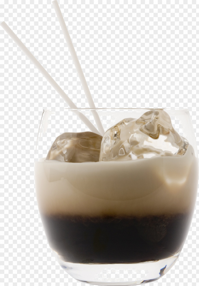 Cocktail Affogato White Russian Iced Coffee Baileys Irish Cream PNG